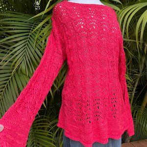 Chico’s pullover sweater coral